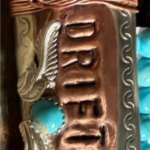 Silver and Copper Drift lighter case